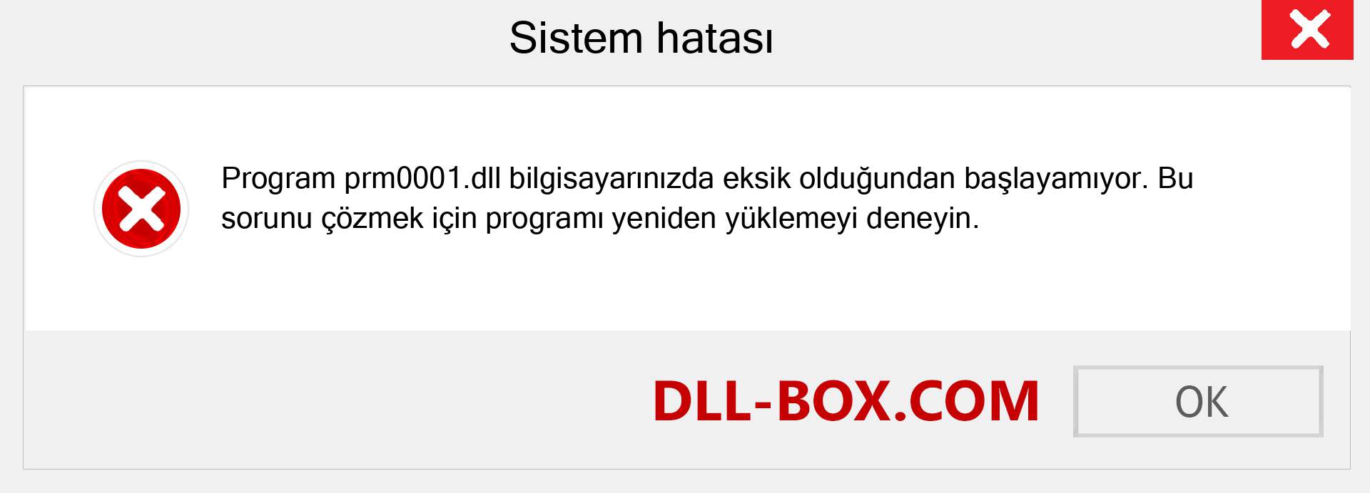 prm0001.dll dosyası eksik mi? Windows 7, 8, 10 için İndirin - Windows'ta prm0001 dll Eksik Hatasını Düzeltin, fotoğraflar, resimler